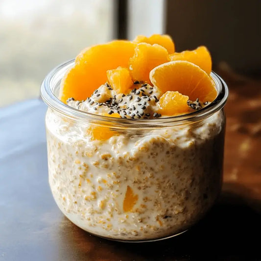 Orange & Cardamom Overnight Oats