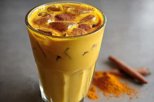 Turmeric & Ginger Golden Milk (Iced Version)