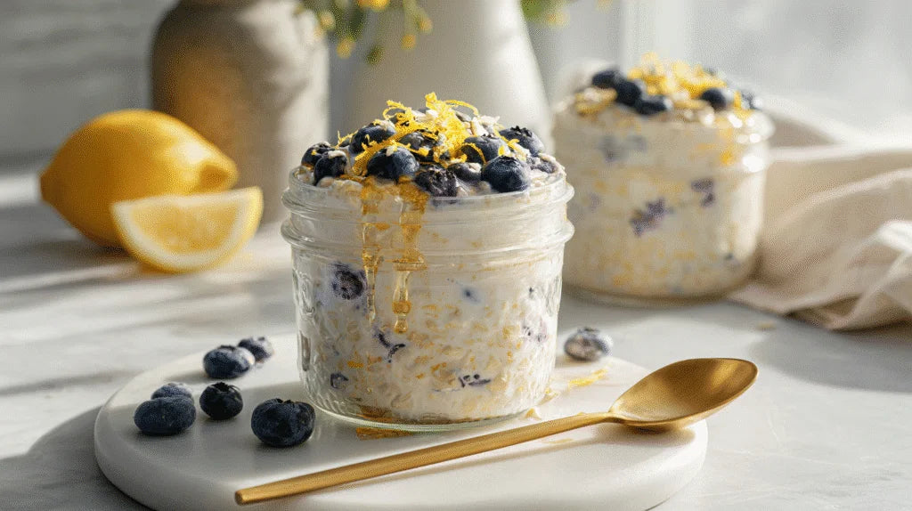 Lemon & Blueberry Overnight Oats