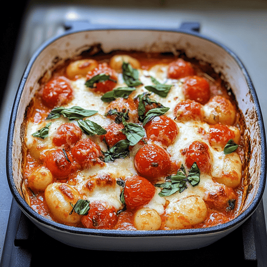 Mozzarella & Tomato Baked Gnocchi