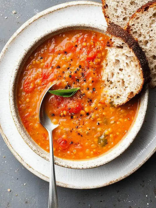 Store-Cupboard Lentil & Tomato Soup