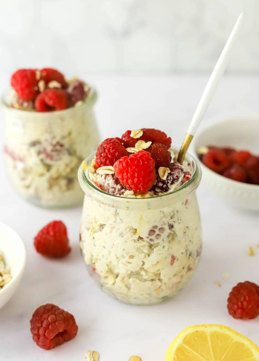 Raspberry & Lemon Overnight Oats