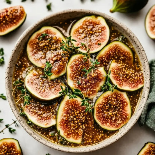 Baked Figs with Honey & Thyme
