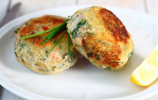Salmon & Broccoli Fishcakes (Freezer-Friendly)