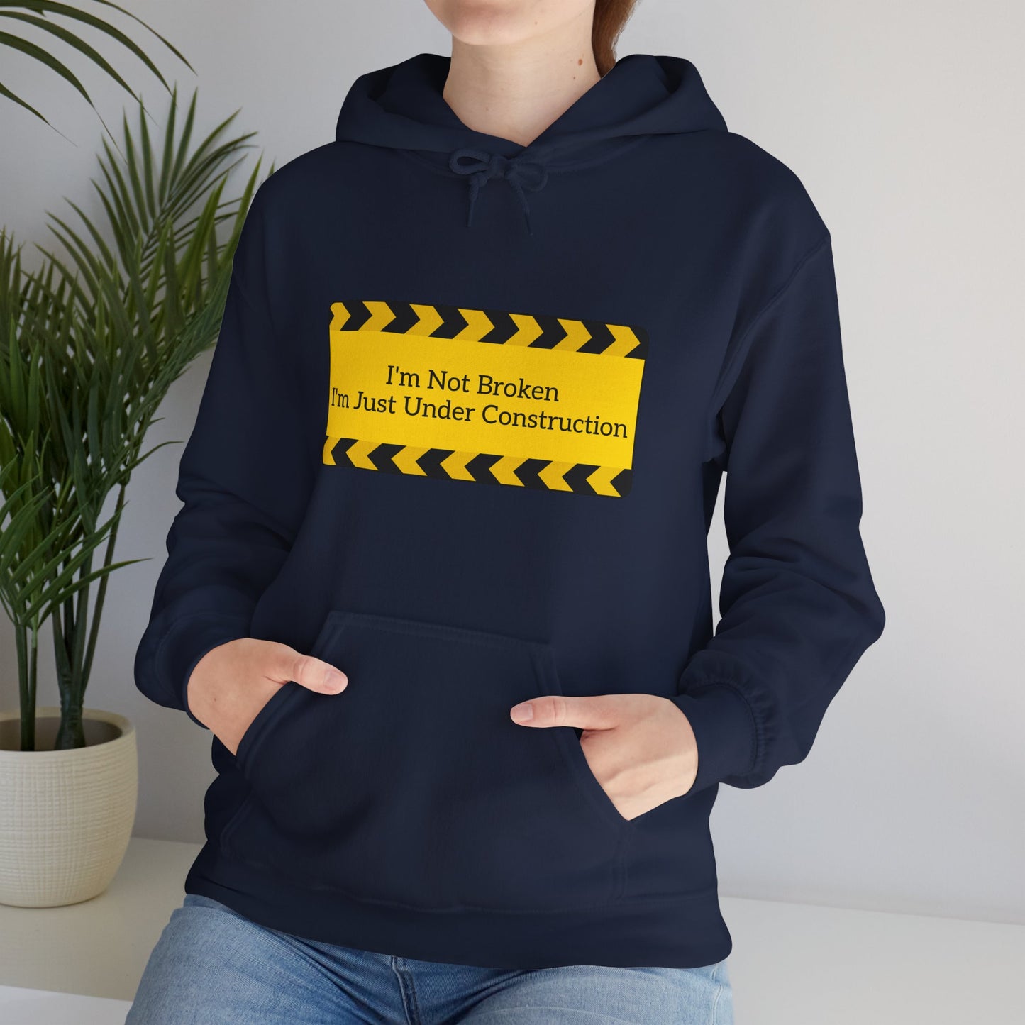 "Under Construction" Hoodie | Anxiously Ever After
