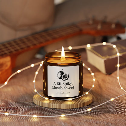 "A Bit Spiky, Mostly Sweet" Soy Wax Candle | Anxiously Ever After