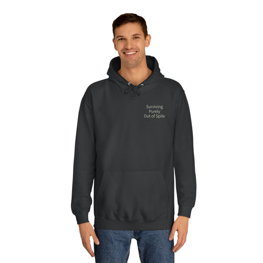 "Surviving Purely Out of Spite" Hoodie | Anxiously Ever After