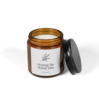 "Clearing the Mental Tabs" Soy Wax Candle | Anxiously Ever After