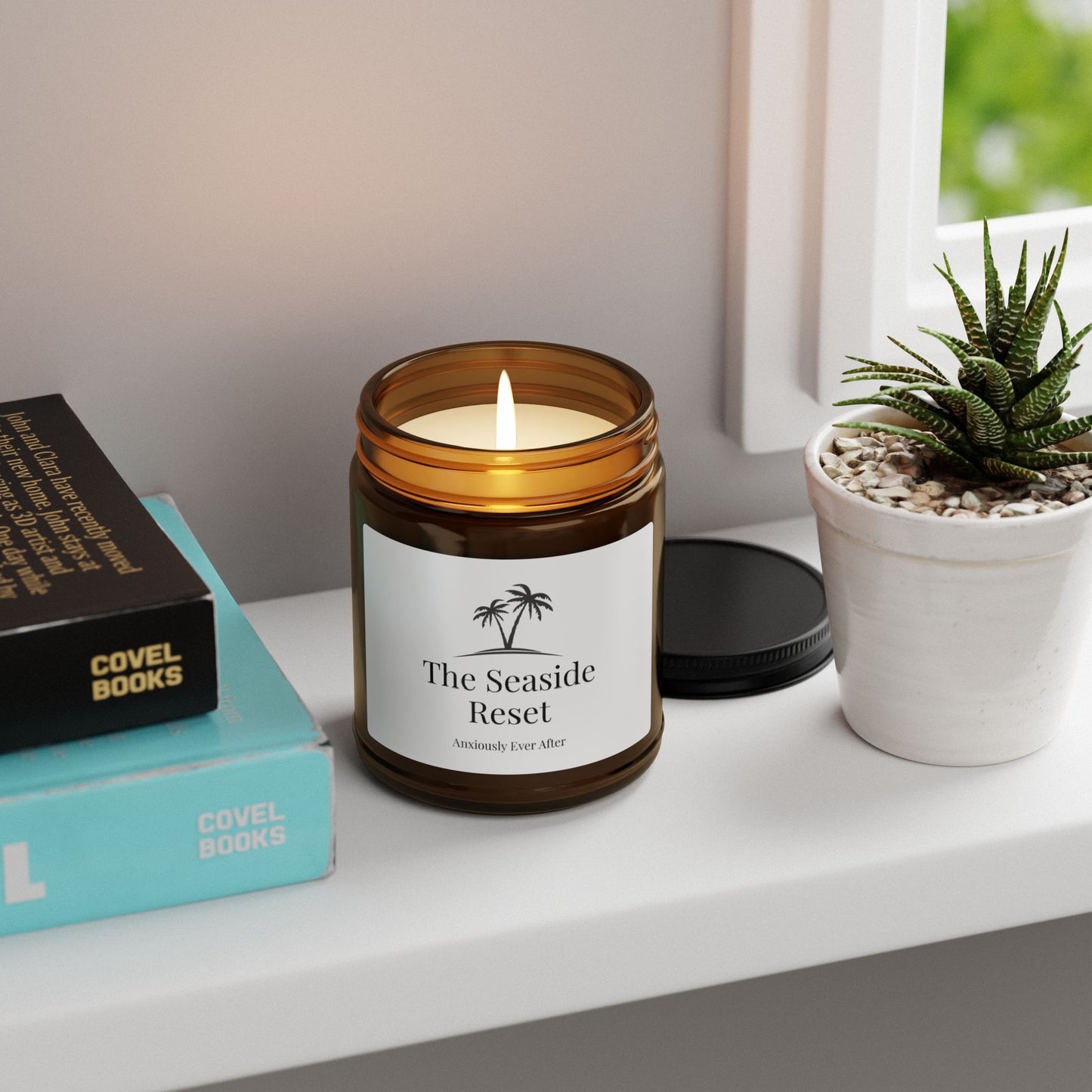 "The Seaside Reset" Soy Wax Candle | Anxiously Ever After