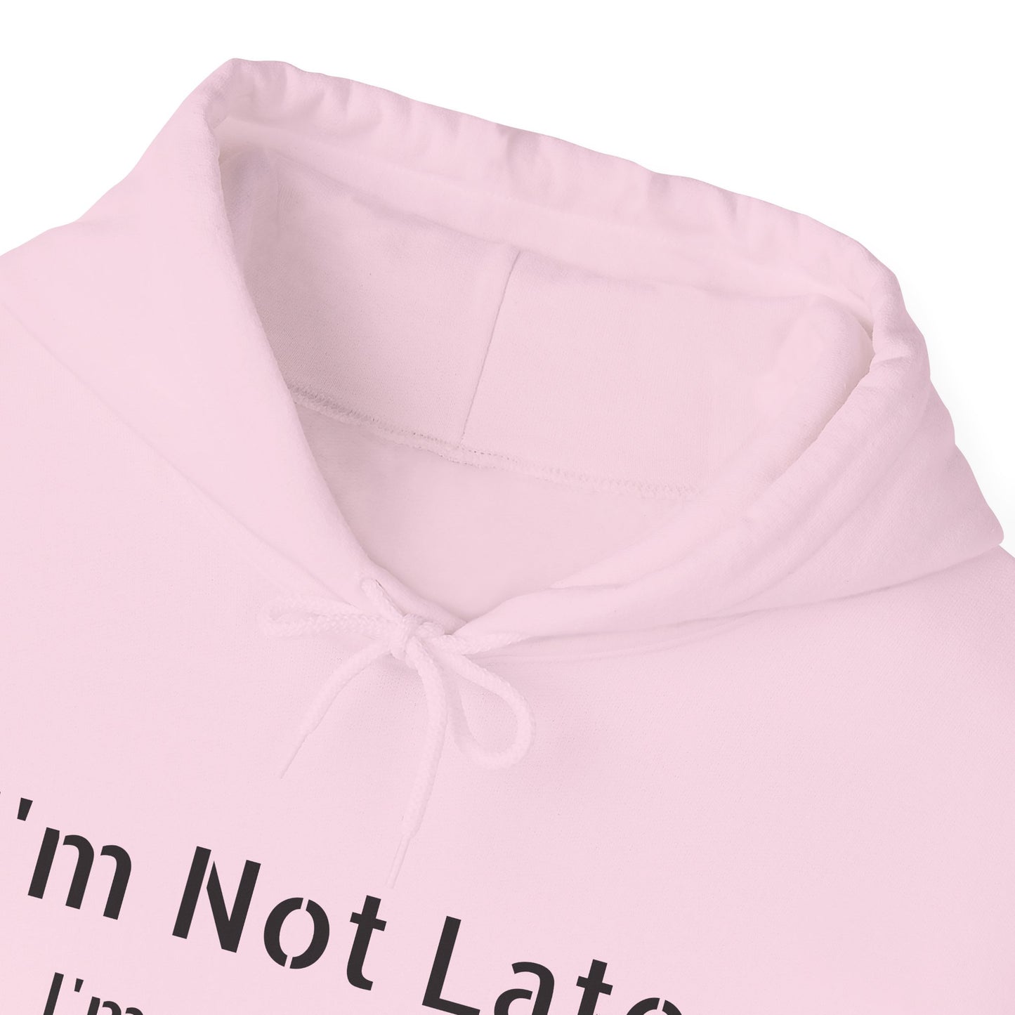 "I'm Not Late, I'm On a Different Timeline" Hoodie | Anxiously Ever After