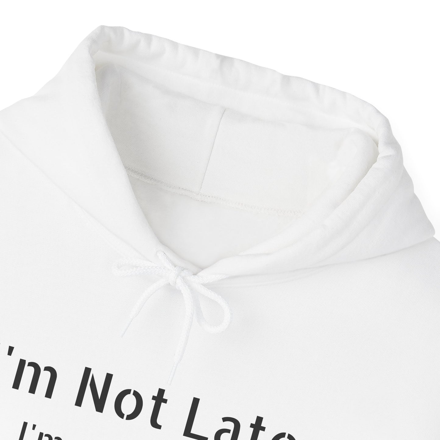 "I'm Not Late, I'm On a Different Timeline" Hoodie | Anxiously Ever After