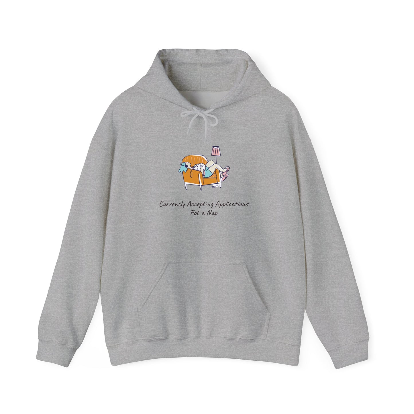 "Accepting Applications for a Nap" Hoodie | Anxiously Ever After