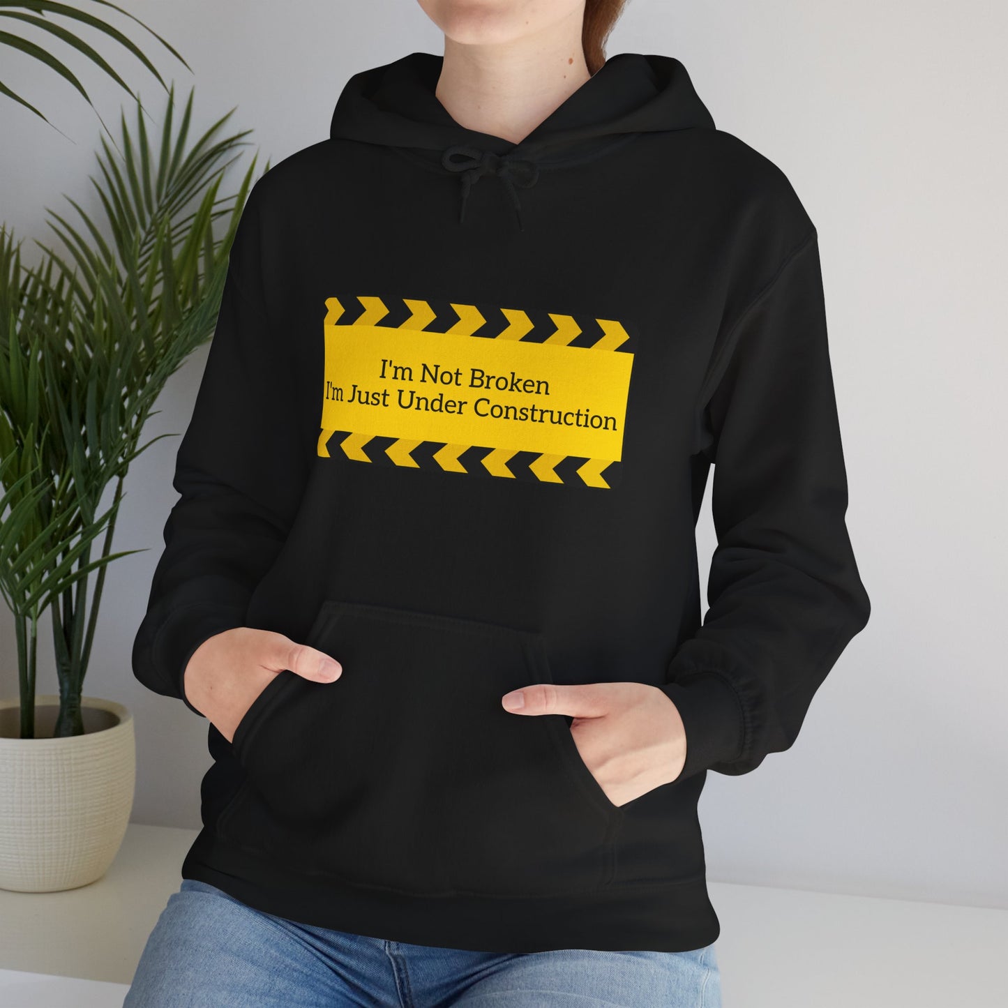 "Under Construction" Hoodie | Anxiously Ever After
