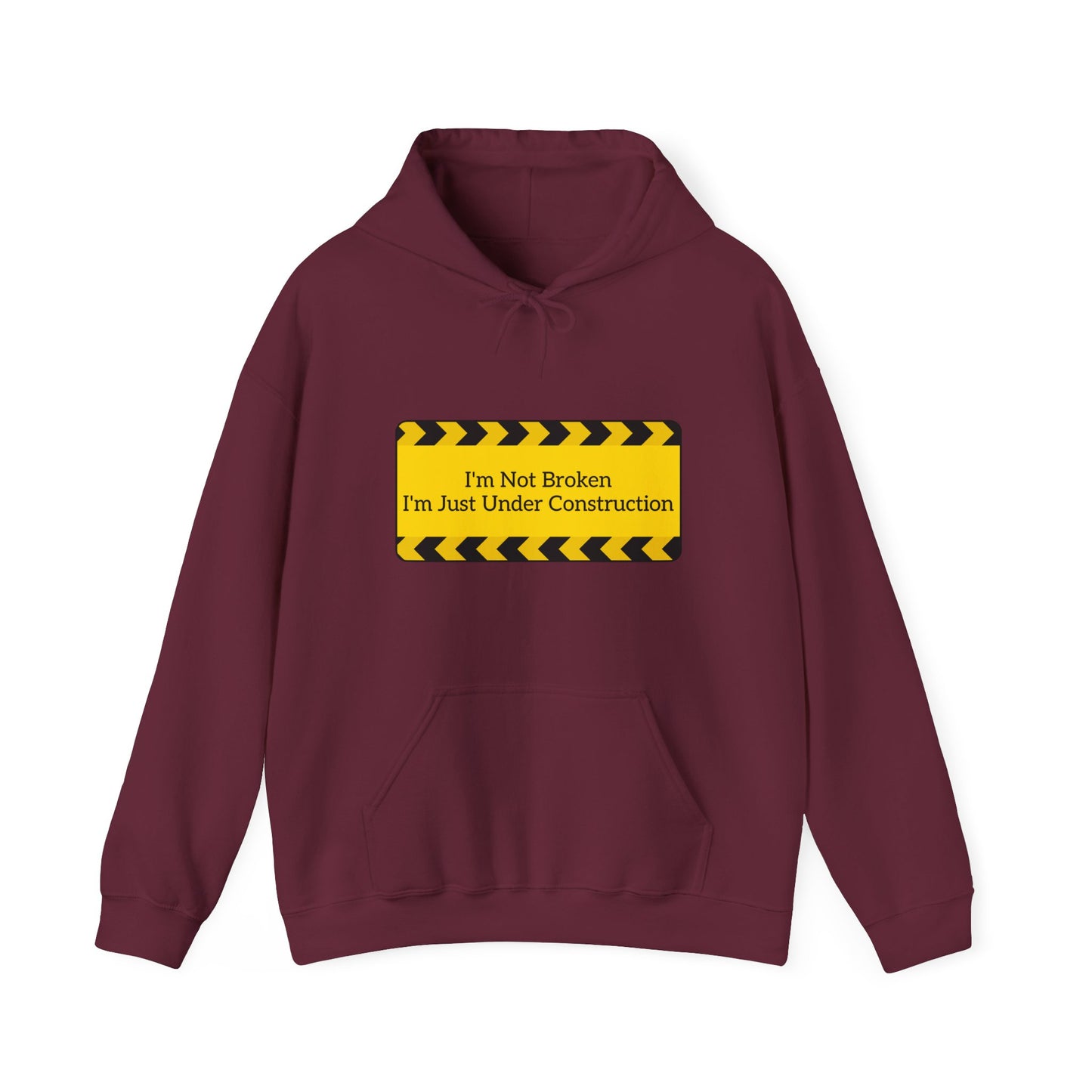 "Under Construction" Hoodie | Anxiously Ever After