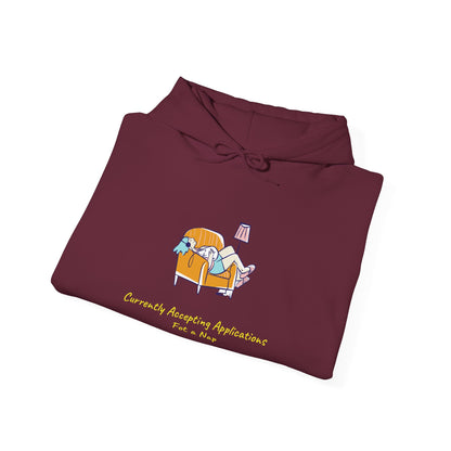 "Accepting Applications for a Nap" Hoodie | Anxiously Ever After