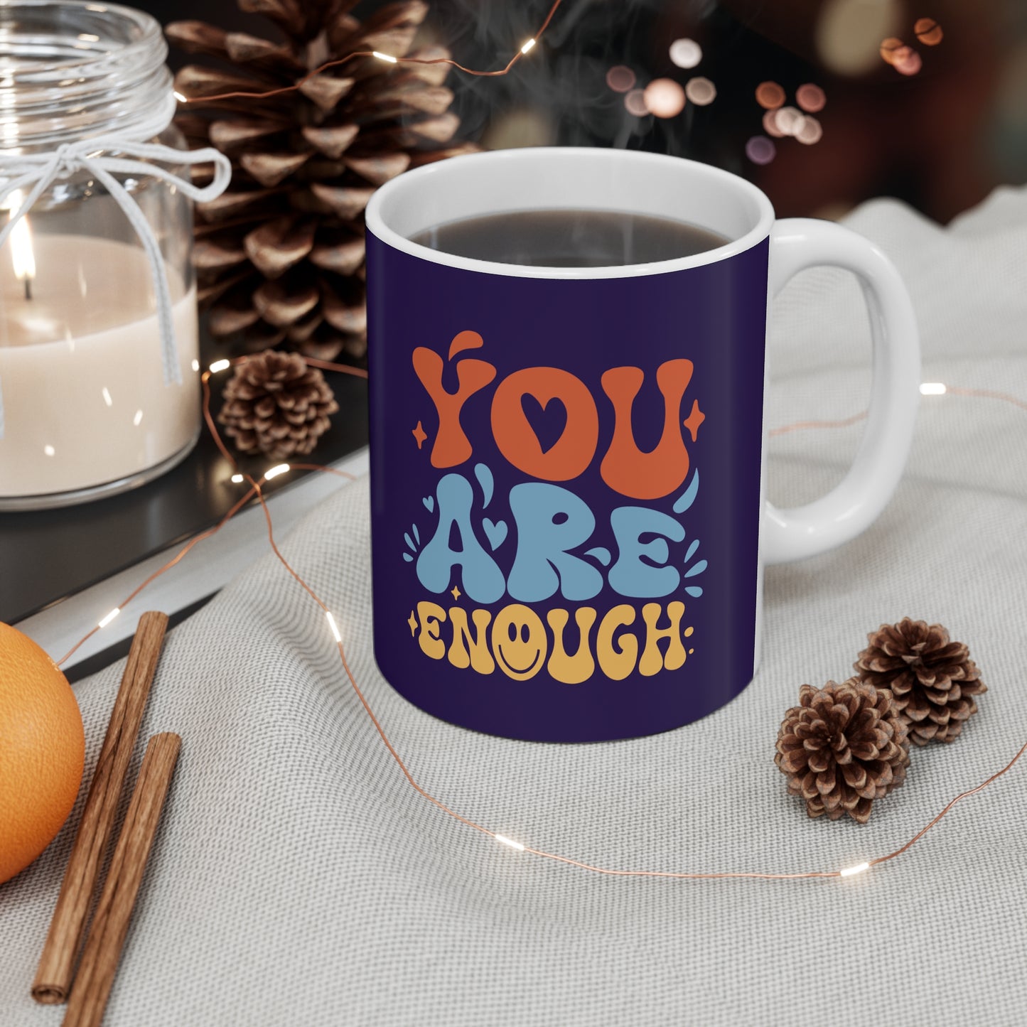 "You Are Enough" Mug | Anxiously Ever After