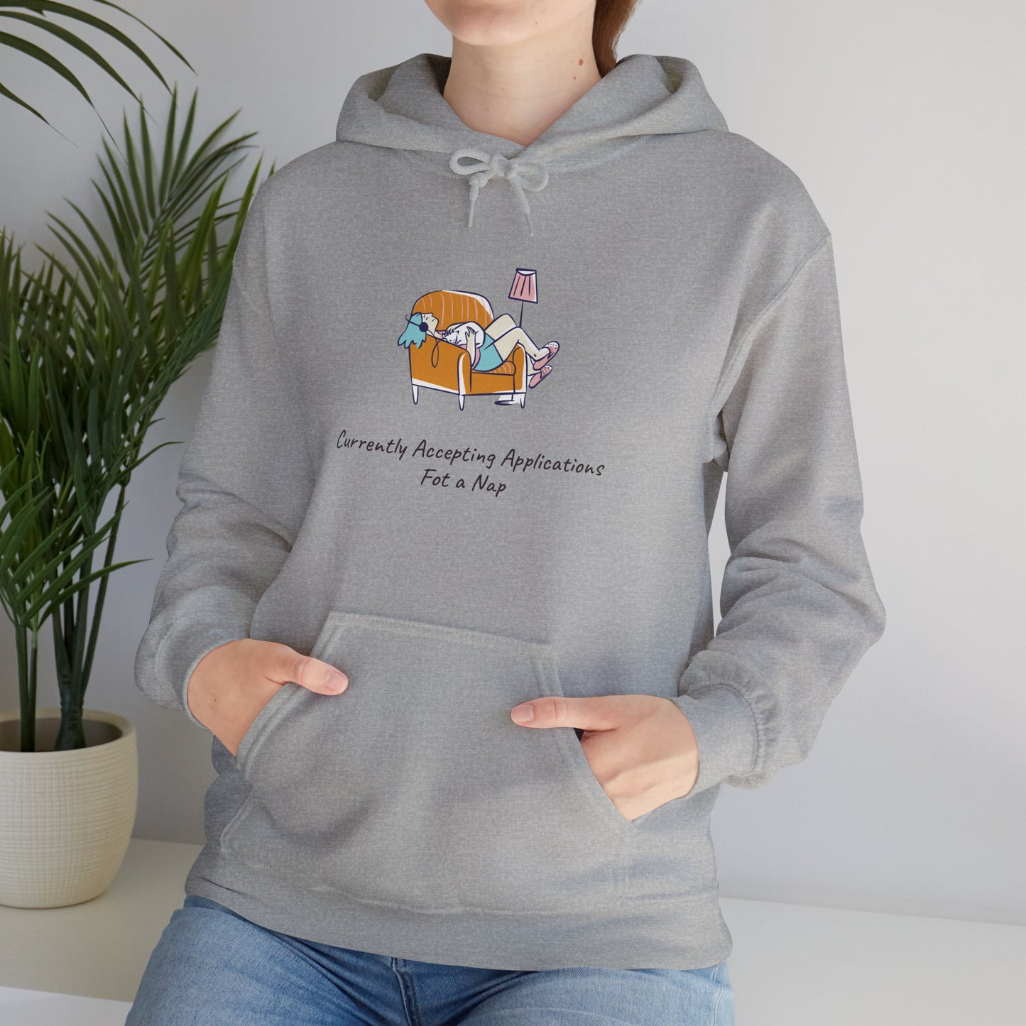 "Accepting Applications for a Nap" Hoodie | Anxiously Ever After