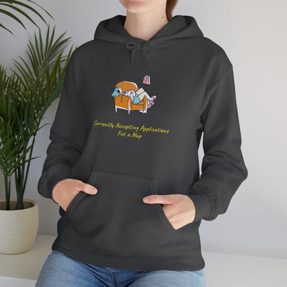 "Accepting Applications for a Nap" Hoodie | Anxiously Ever After