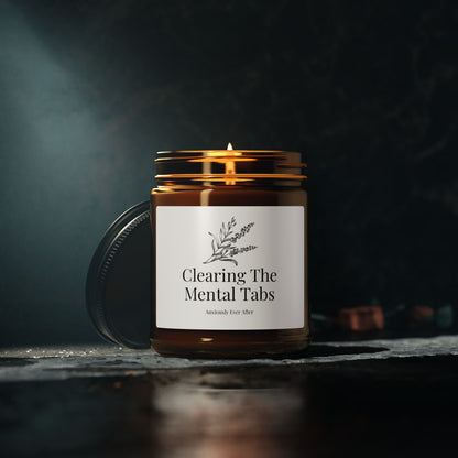 "Clearing the Mental Tabs" Soy Wax Candle | Anxiously Ever After