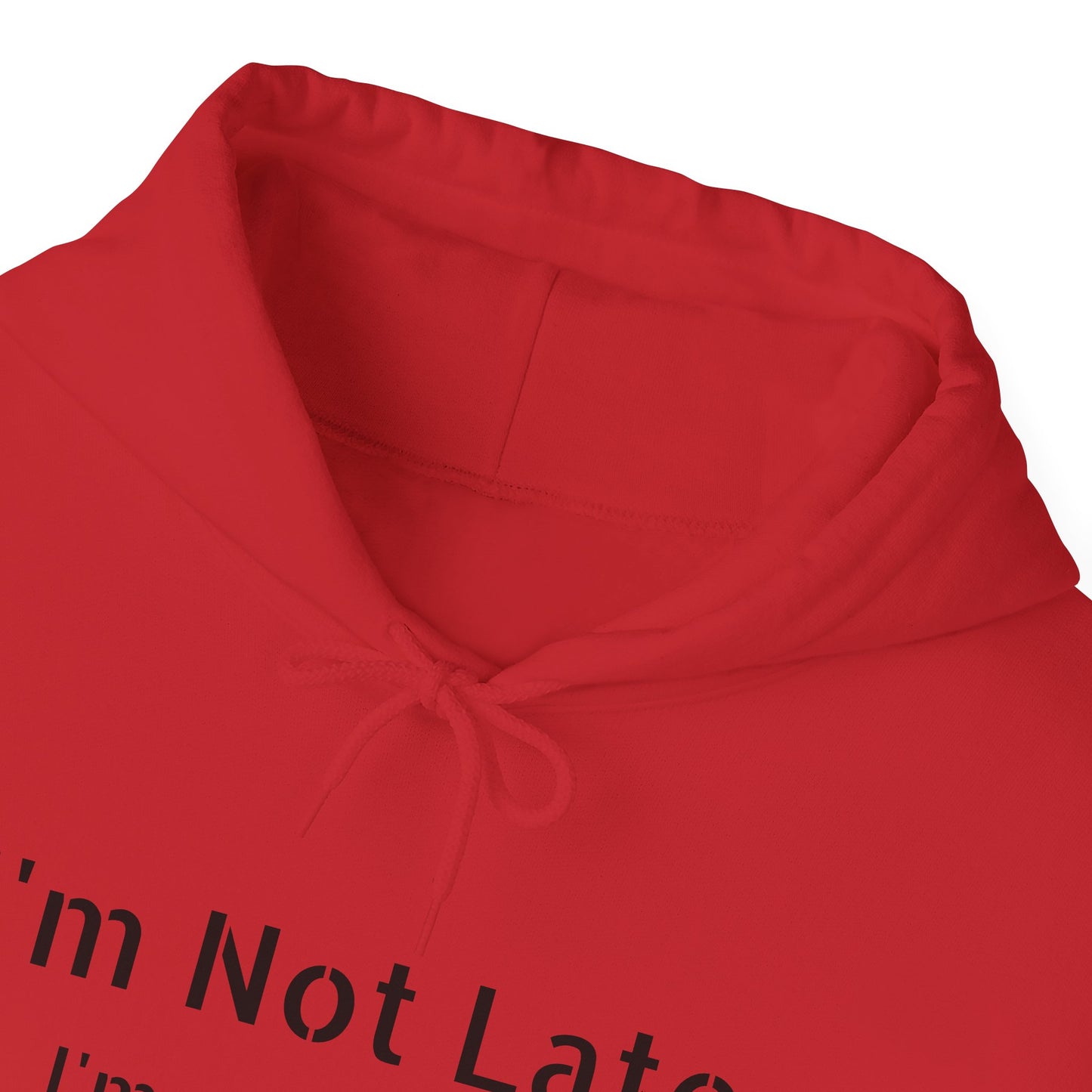 "I'm Not Late, I'm On a Different Timeline" Hoodie | Anxiously Ever After