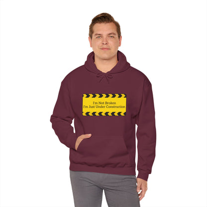 "Under Construction" Hoodie | Anxiously Ever After