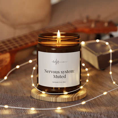 "Nervous System: Muted" Soy Wax Candle | Anxiously Ever After