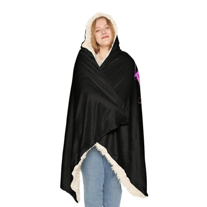 Anxiously Ever After Logo Snuggle Blanket with Hood | The Wearable Safe Space