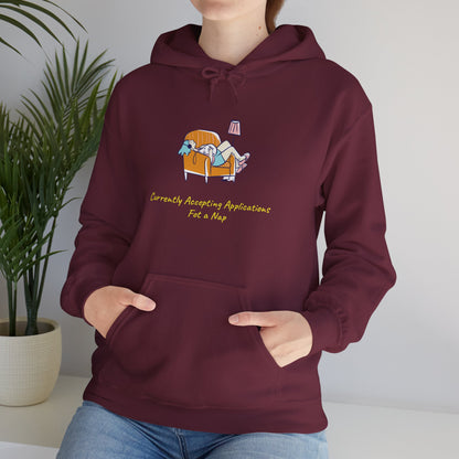 "Accepting Applications for a Nap" Hoodie | Anxiously Ever After