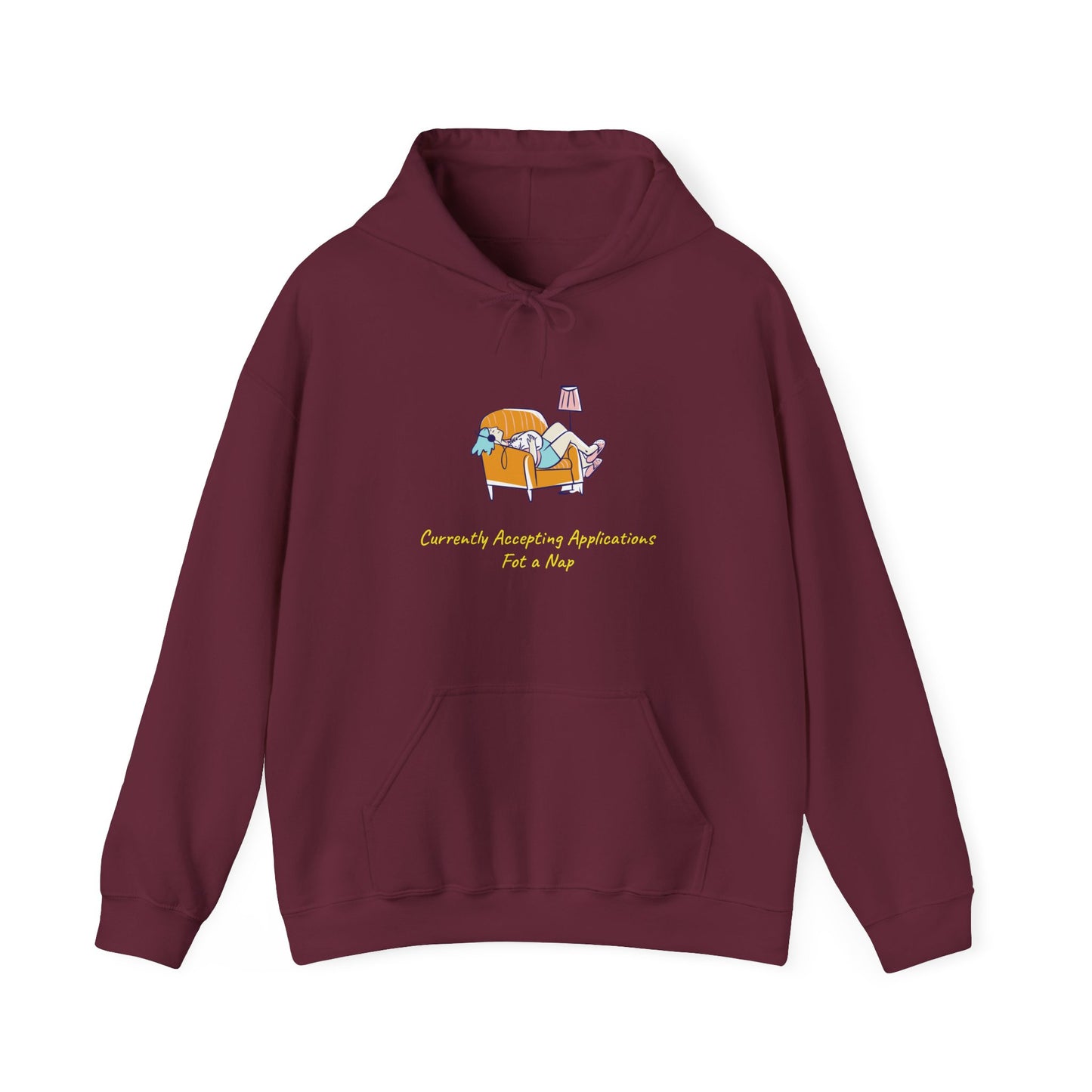"Accepting Applications for a Nap" Hoodie | Anxiously Ever After