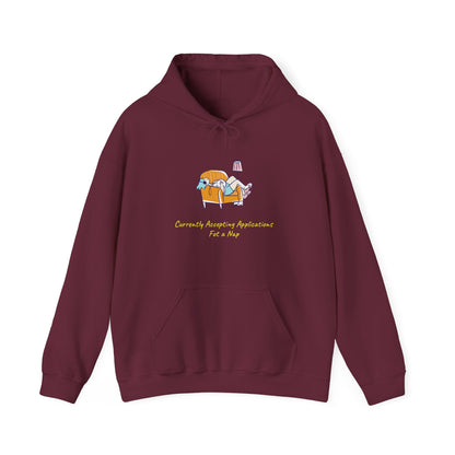"Accepting Applications for a Nap" Hoodie | Anxiously Ever After