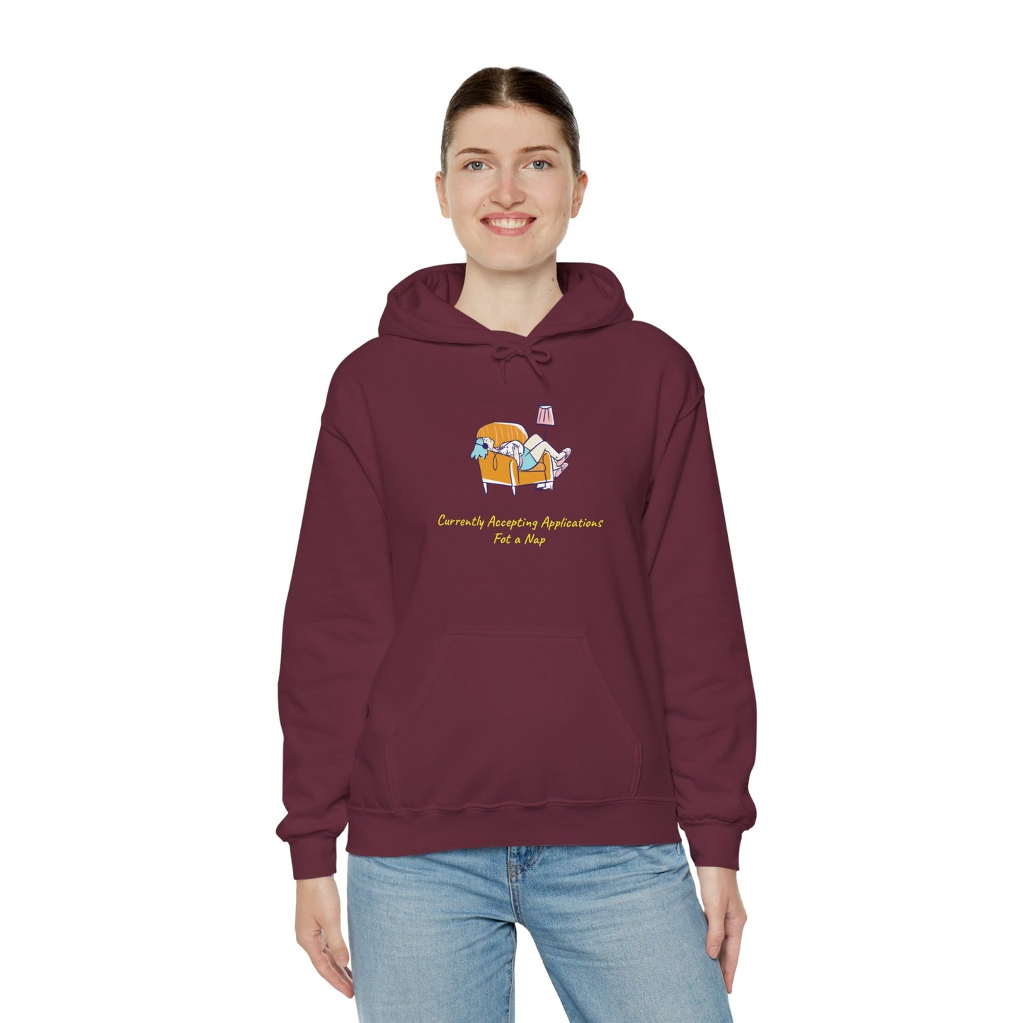 "Accepting Applications for a Nap" Hoodie | Anxiously Ever After