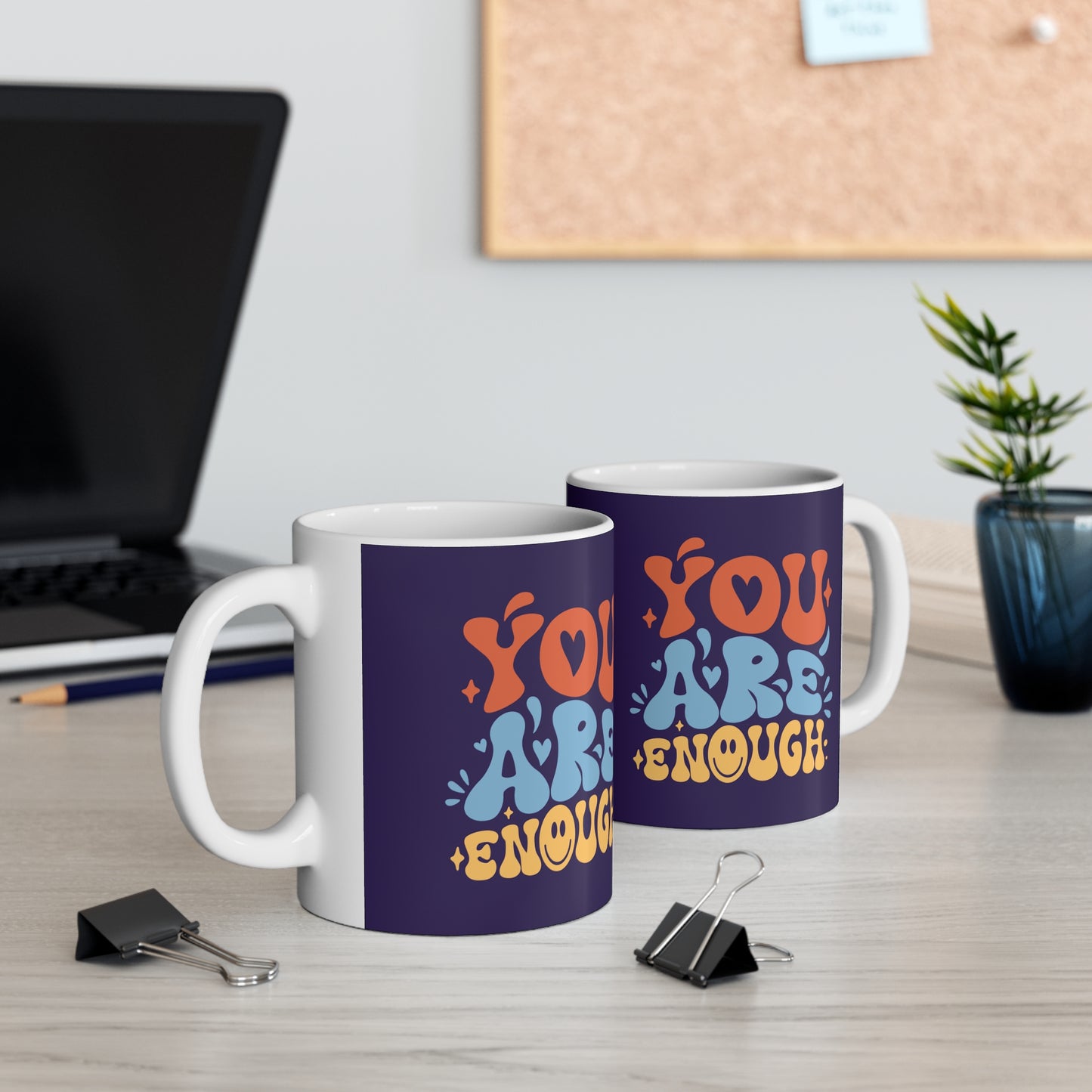 "You Are Enough" Mug | Anxiously Ever After