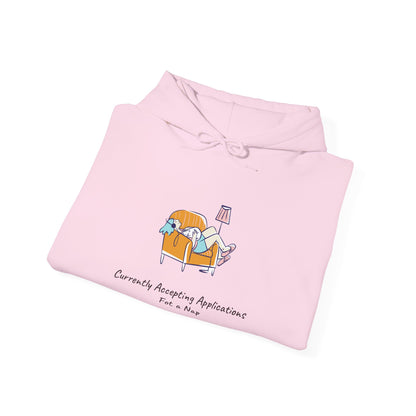 "Accepting Applications for a Nap" Hoodie | Anxiously Ever After