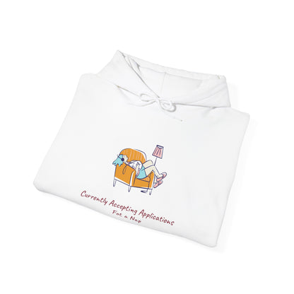 "Accepting Applications for a Nap" Hoodie | Anxiously Ever After