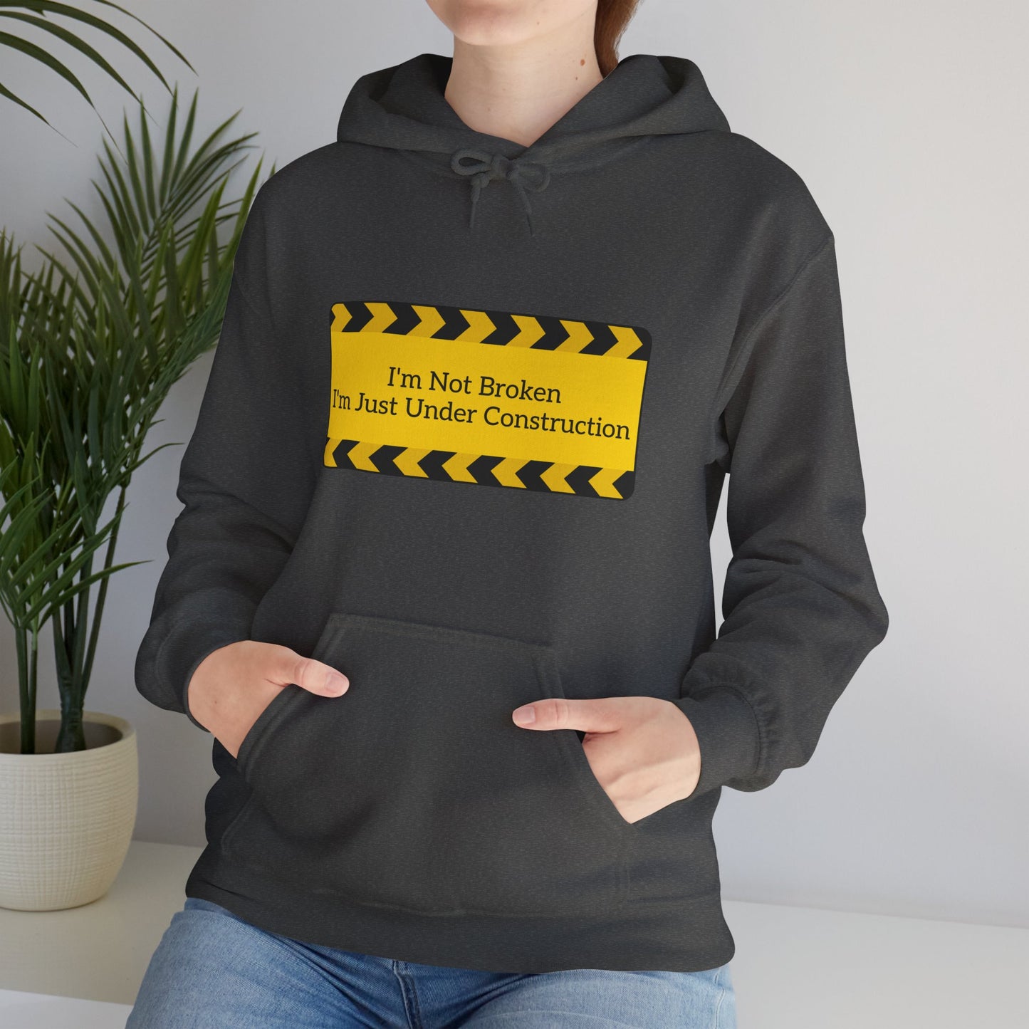 "Under Construction" Hoodie | Anxiously Ever After