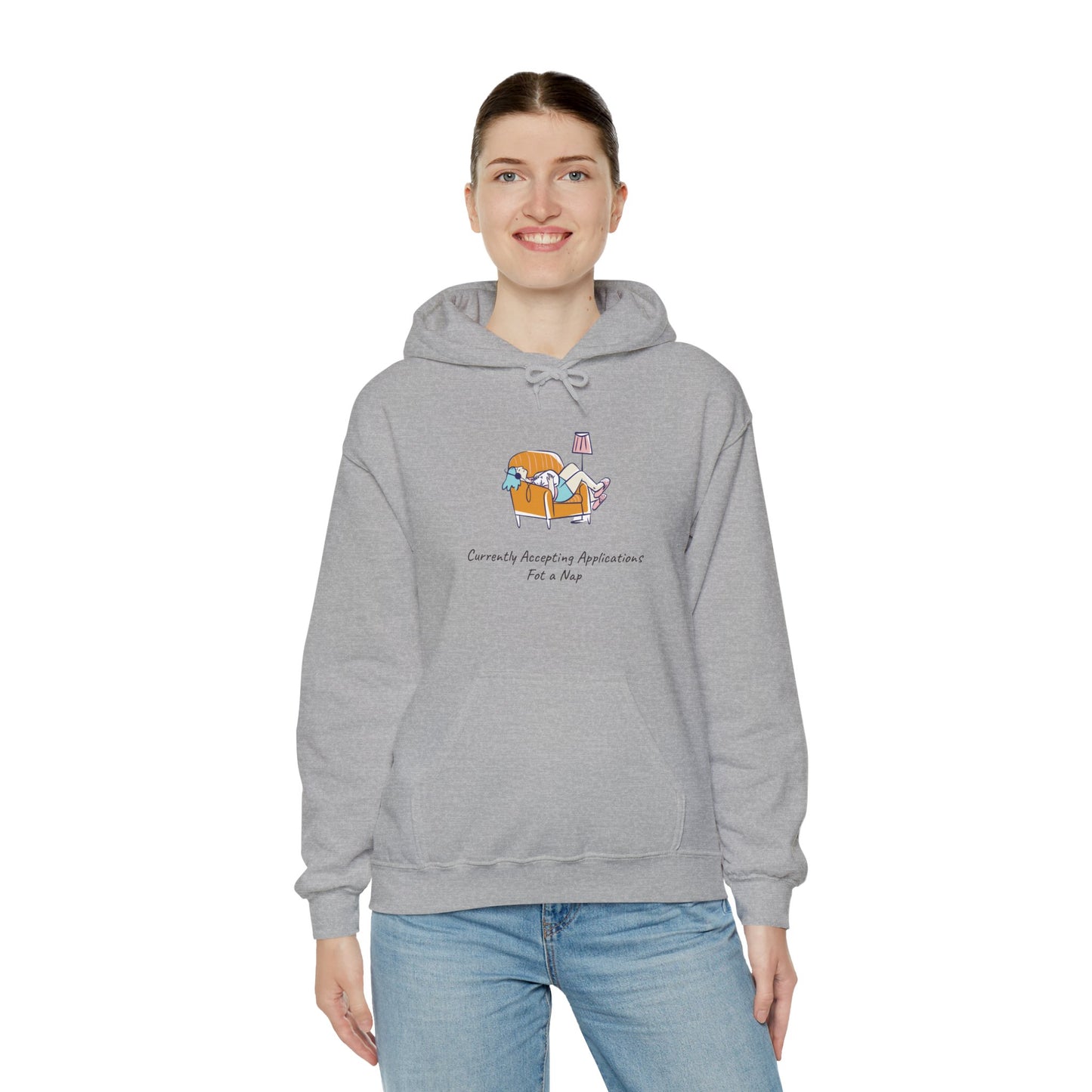 "Accepting Applications for a Nap" Hoodie | Anxiously Ever After
