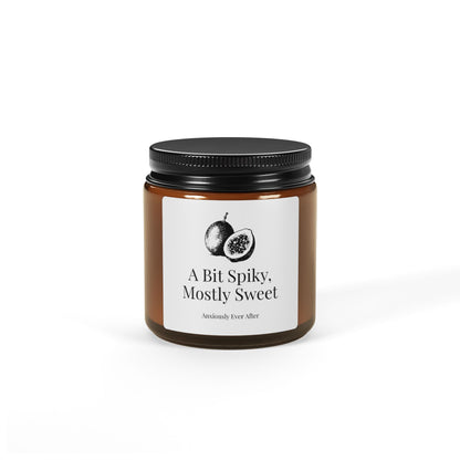 "A Bit Spiky, Mostly Sweet" Soy Wax Candle | Anxiously Ever After