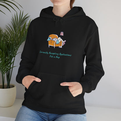 "Accepting Applications for a Nap" Hoodie | Anxiously Ever After