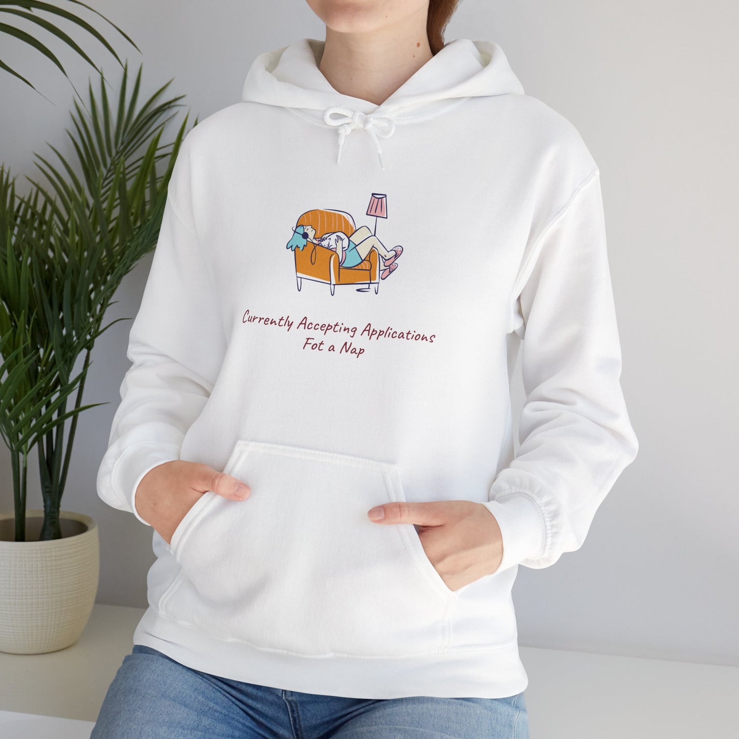 "Accepting Applications for a Nap" Hoodie | Anxiously Ever After