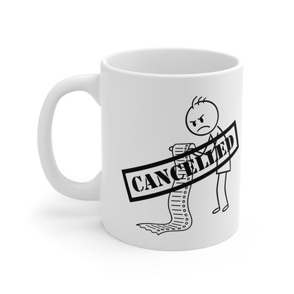 "To-Do List Cancelled Due to Lack of Motivation" Mug | Anxiously Ever After