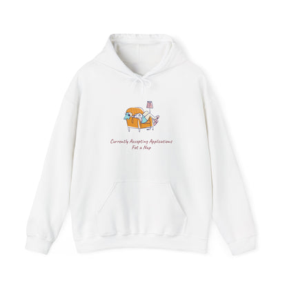 "Accepting Applications for a Nap" Hoodie | Anxiously Ever After