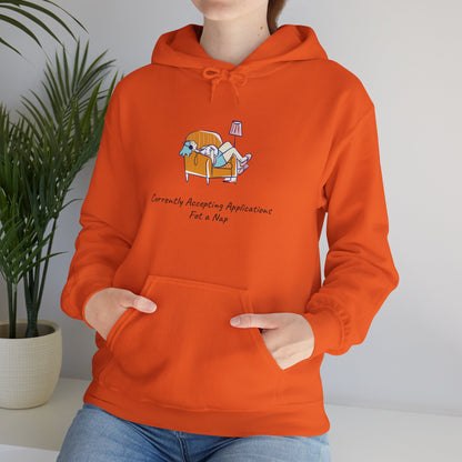 "Accepting Applications for a Nap" Hoodie | Anxiously Ever After