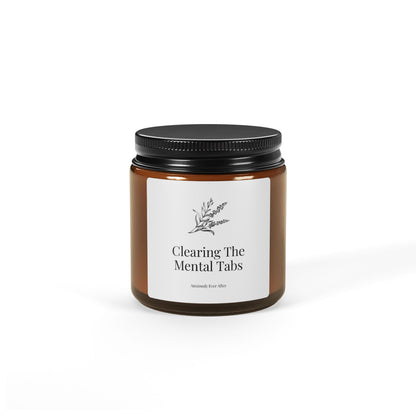 "Clearing the Mental Tabs" Soy Wax Candle | Anxiously Ever After
