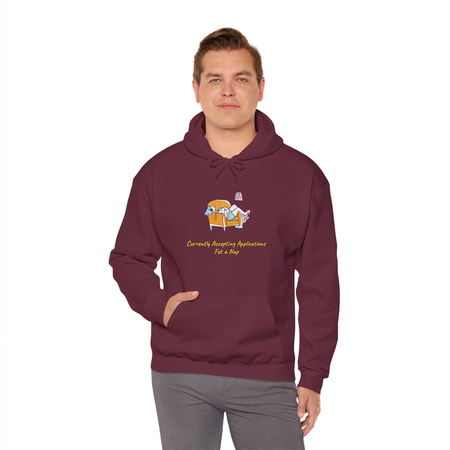 "Accepting Applications for a Nap" Hoodie | Anxiously Ever After
