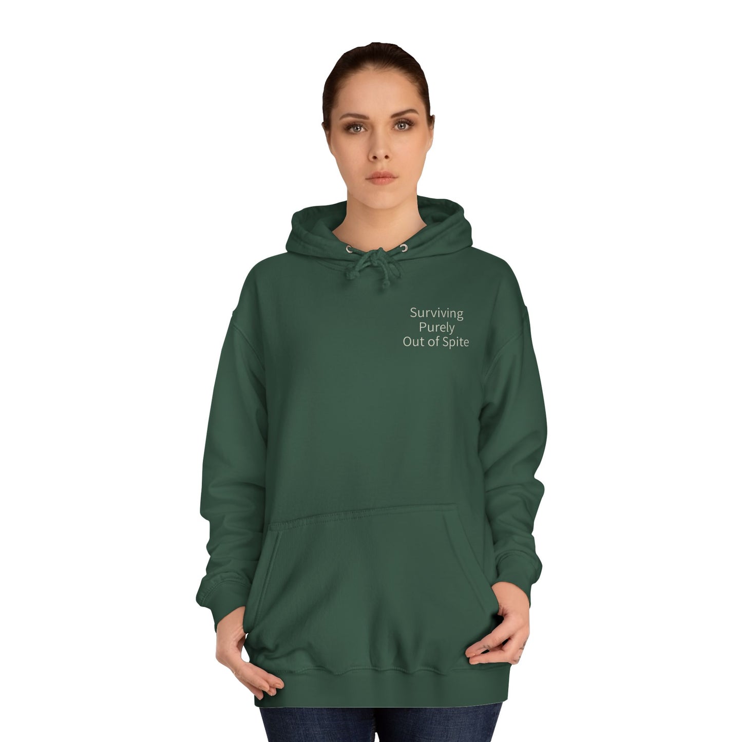"Surviving Purely Out of Spite" Hoodie | Anxiously Ever After